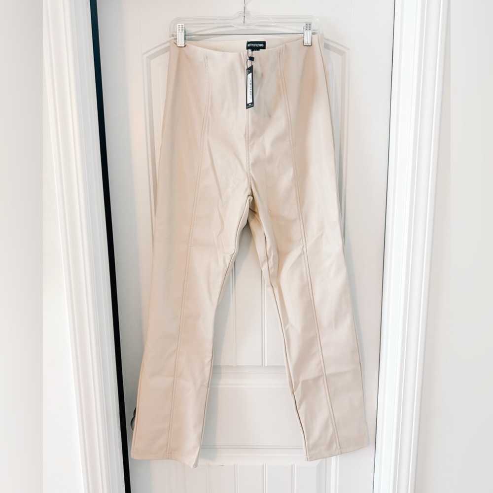 Pretty Little Thing faux Leather Leggings